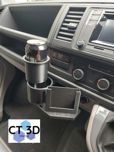Cup phone holder fit vw - to,