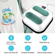 Handheld Heat Press Machine Iron Press Fast Heat Up Adjustable1