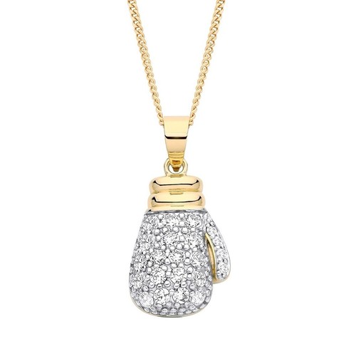 9ct yellow gold - yellow, silver