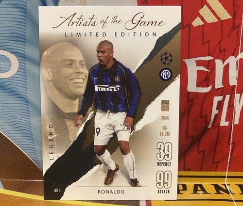Match attax ronaldo artist - match,