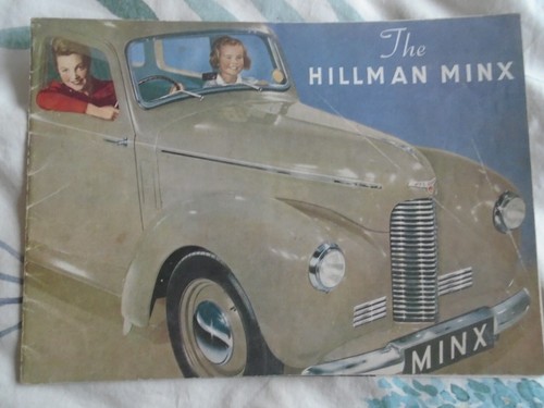 Hillman minx brochure nov 1947 - hillman,