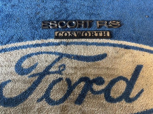 Ford escort cosworth badges - ford,