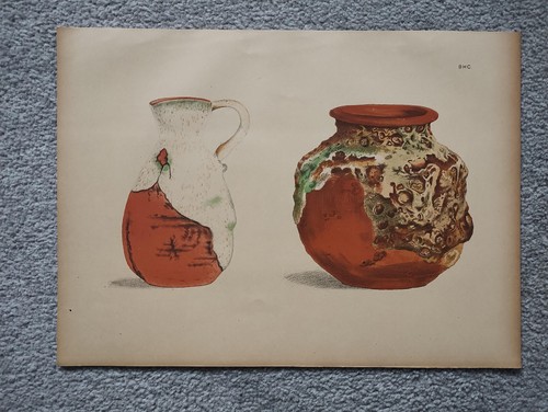 Two pieces ceramic ware - two, of