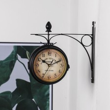 Round Wall Clock Double Sided
