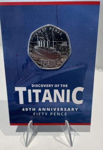 Titanic 50p coin 2025