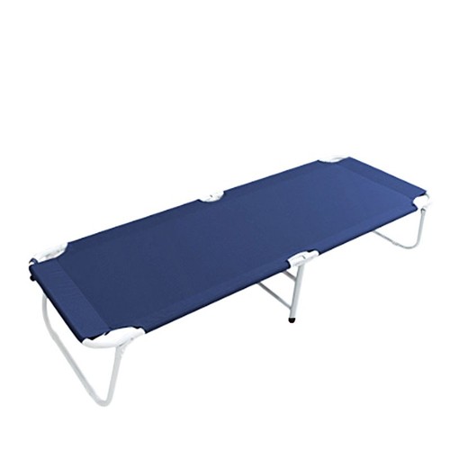 Single foldable camping bed - single,