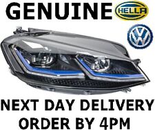 GENUINE VW Golf GTE MK7.5 LED Hella Headlight Right Driver Side 2017-20