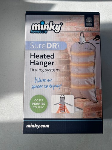 Minky suredri heated hanger - minky,
