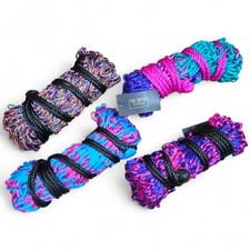 5 PACK HAYLAGE NETS RAINBOW PINK PURPLE HAYNET 42" 1.5" HOLES  *FREE POSTAGE*