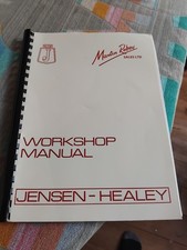 Jensen Healey Factory Owners Workshop Repair Operation Manual VGC FREE POST