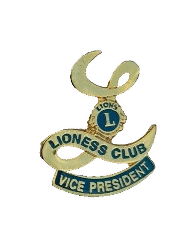Lions international pin - international, badge
