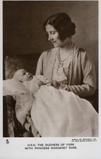 ❤ Vintage POSTCARD_Queen_ELIZABETH_Mother_Mum_Princess_MARGARET_England_Windsor
