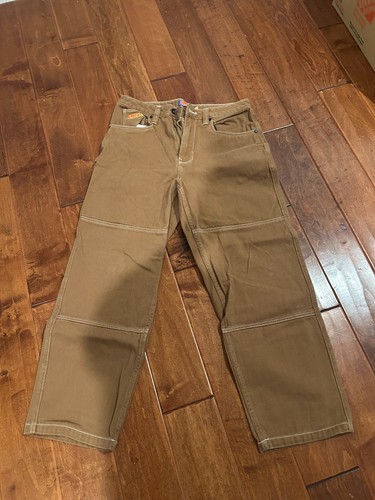 Brown baggy pants - pants, coming
