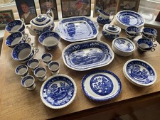 Copeland Blue Spode Tower Tea