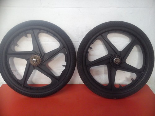 Vintage bmx wheelset old - bmx,
