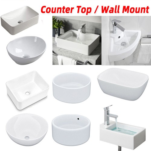 Bathroom ceramic basin counter - ceramic,