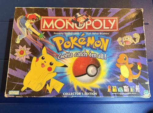 Pokémon monopoly parker - monopoly,