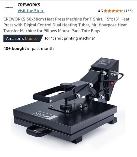 Shirt printing machine heat - shirt,