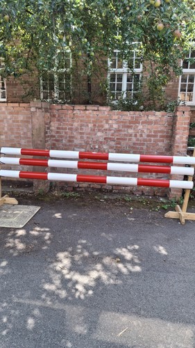 Equestrian horse jump pole - equestrian,