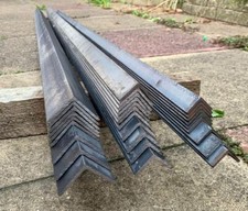 Mild Steel Angle Iron Bar Section Large Profile Big Metal Angles - 6m Lengths