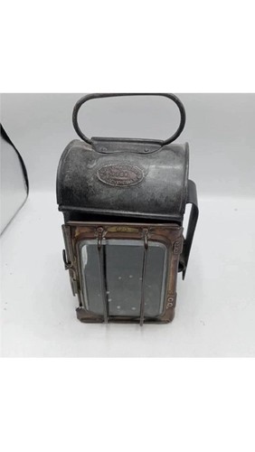 Vintage railroad paraffin - railroad, lamp
