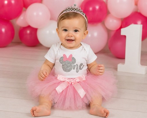 Girls tutu skirt cake - cake, smash