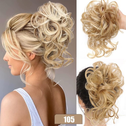 Messy bun hair piece scrunchie - piece,