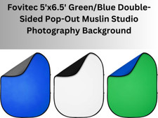 5'x6.5' Photography Backdrop Panel Pop Up Professional Green Screen Smooth Back