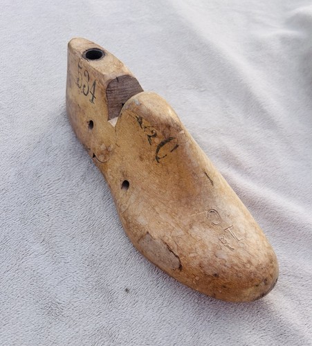 Vintage wooden shoe last - wooden,