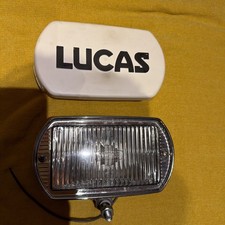 Lucas New Chrome 12V Square