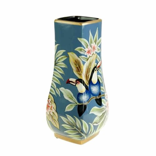 Tropical bird vase hand - tropical,