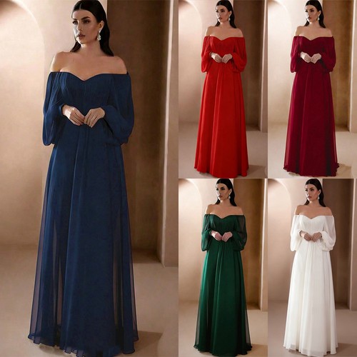 Womens formal chiffon dress - womens,