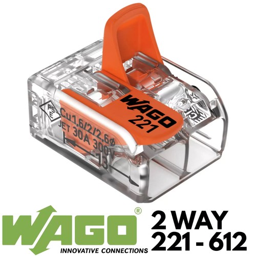 Wago 221 612 connectors - 221-612,