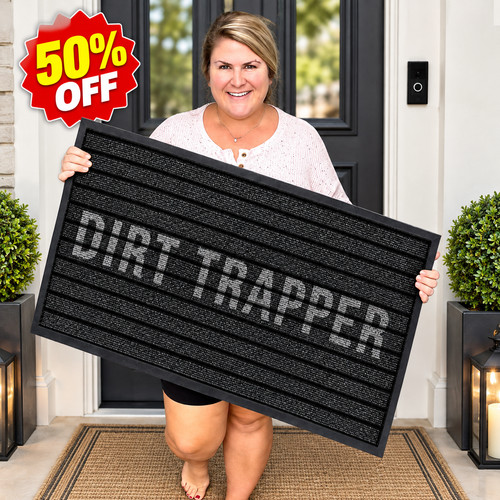Heavy duty rubber door - duty, mat