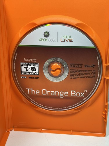The orange box xbox 360 - the,