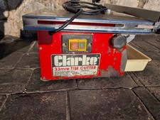 Clarke 33mm wet tile cutter