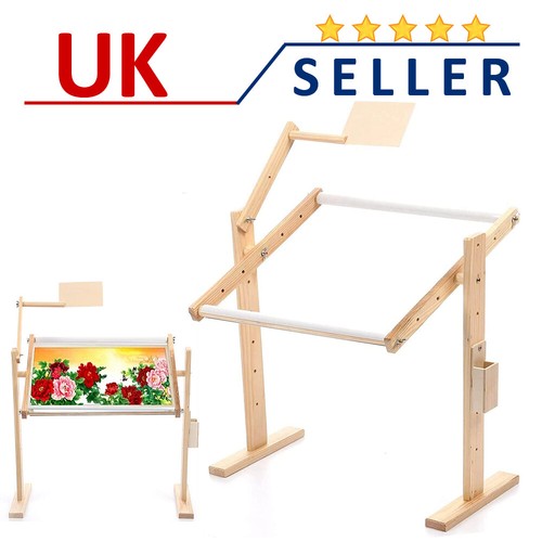 Cross stitch frame tabletop - cross,