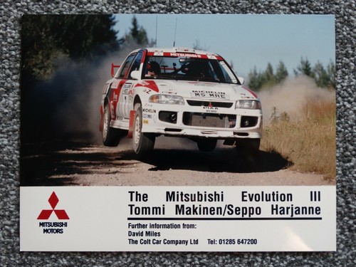 Mitsubishi evolution iii press - evolution,