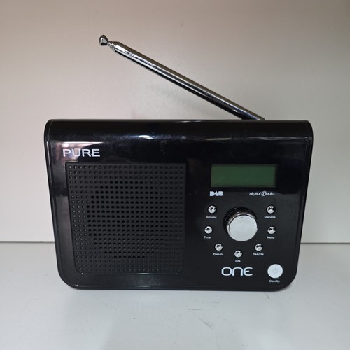 Pure one dab black portable - one,