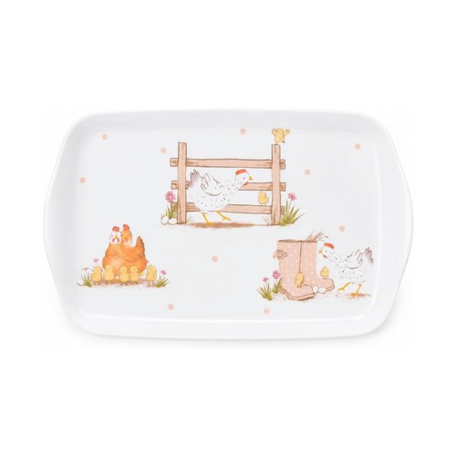 Tea tray 26x14cm farmhouse - tray,