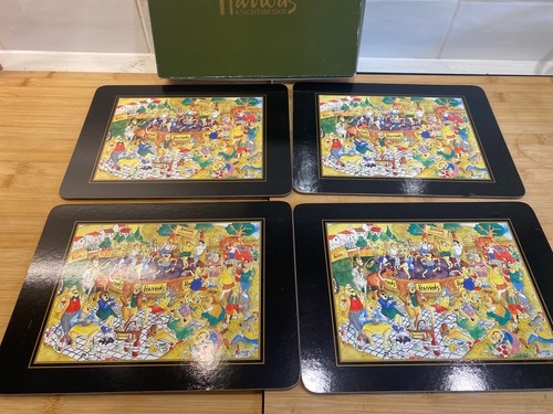 Harrods vintage placemats - harrods,