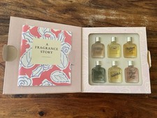 VINTAGE 1988 BOOTS A FRAGRANCE STORY MINIATURES x6 PERFUMES NEW UNUSED
