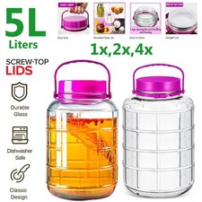 5L 8L 10L Glass Storage Jar
