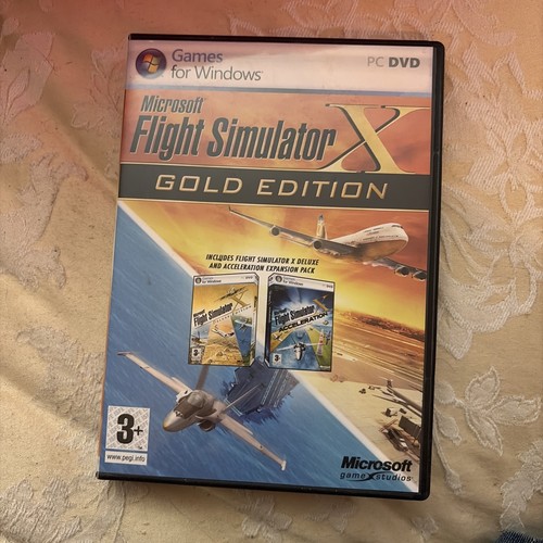Flight simulator gold - x,