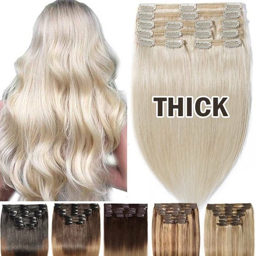 Human hair extensions real - hair,
