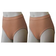 2 Pack Seamless Briefs Women