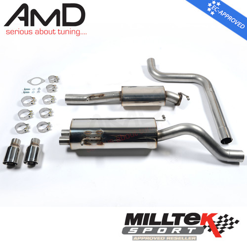 Milltek fiesta st180 - milltek, st200