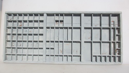 Antique wooden printers drawer - printers,