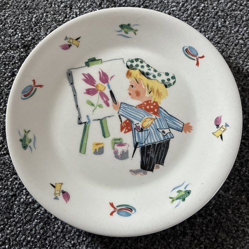 Figgjo flint child plate - child’s,