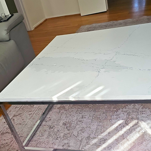 Rectangular white marble - white,